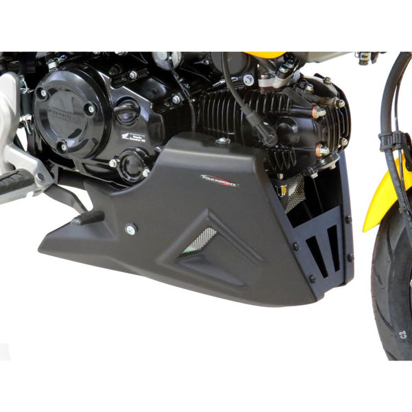Fits Honda Grom MSX125 2021-2024 Carbon Look & Silver Mesh  Belly Pan  Powerbronze.