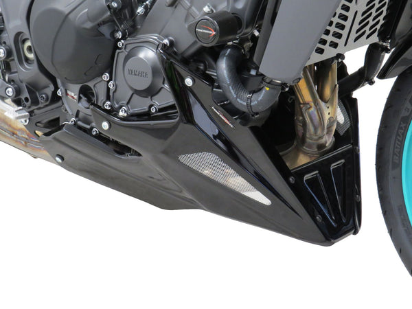 Yamaha MT-09 ,2024 > Belly Pan Matt Black & Silver Mesh Powerbronze RRP £172