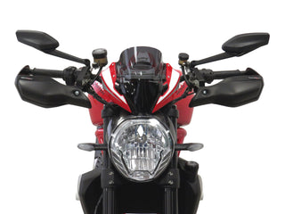 Ducati Monster 1200 R   16-2019 Airflow Light Tint DOUBLE BUBBLE SCREEN by Powerbronze