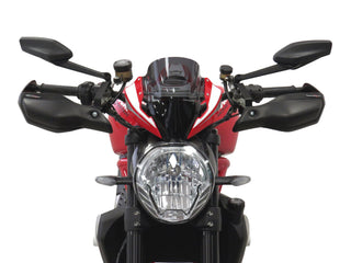 Ducati Monster 797   17-2020  Airflow Light Tint DOUBLE BUBBLE SCREEN by Powerbronze