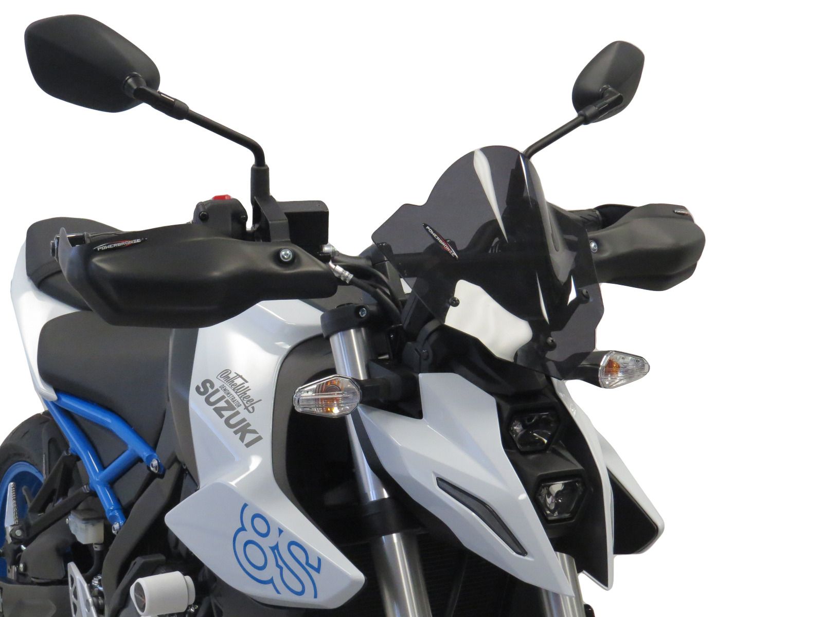 MASO Motorfiets handbeschermer, handbeschermers wind koude beschermer, voorruit deflectoren, 7/8 stuur handguard handvat protector, fiets windscherm