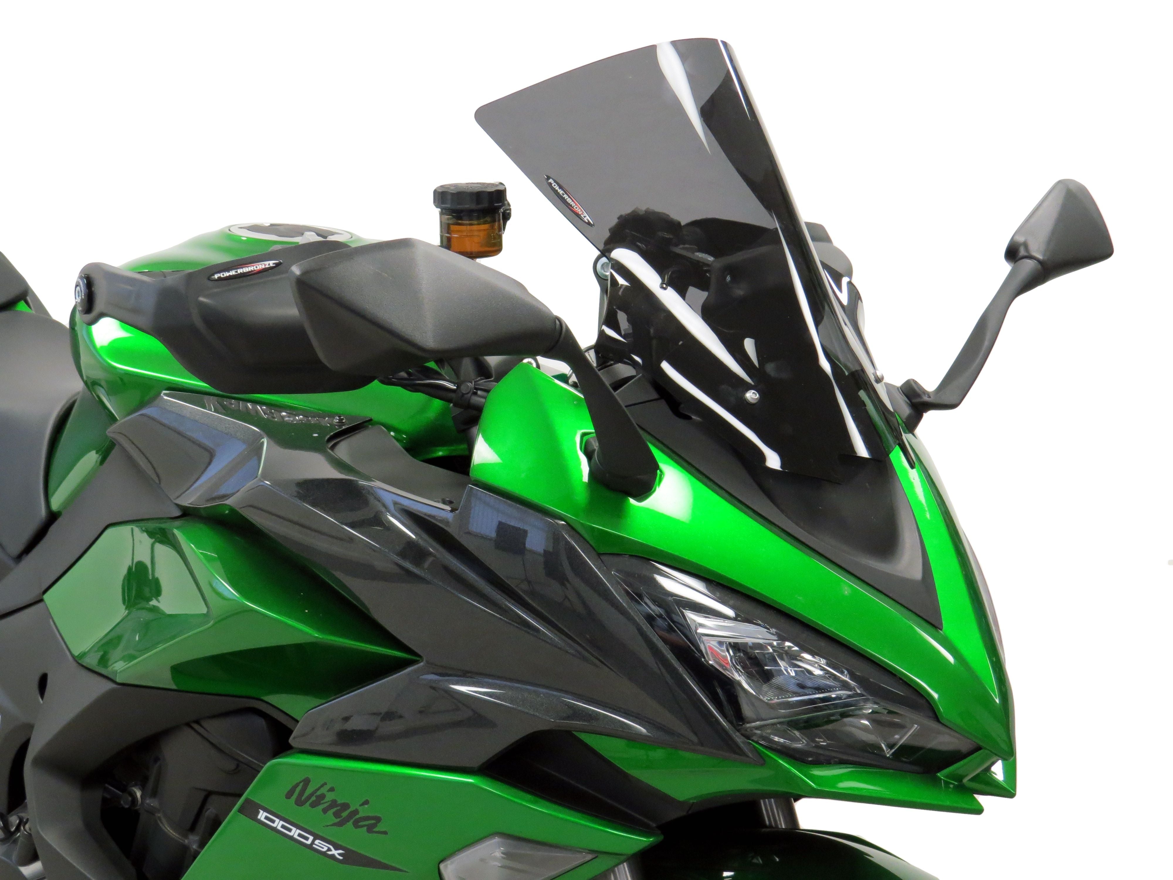 Triumph Sprint ST (6-hole) 2005-2010 Airflow Light Tint Double Bubble Screen – Powerbronze