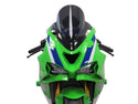 Kawasaki ZX6-R  24-2025  Airflow Dark Tint Xtra High DOUBLE BUBBLE SCREEN by Powerbronze