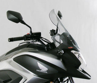 Fits Honda NC700X  12-2014  Clear  Flip/Tall SCREEN Powerbronze.