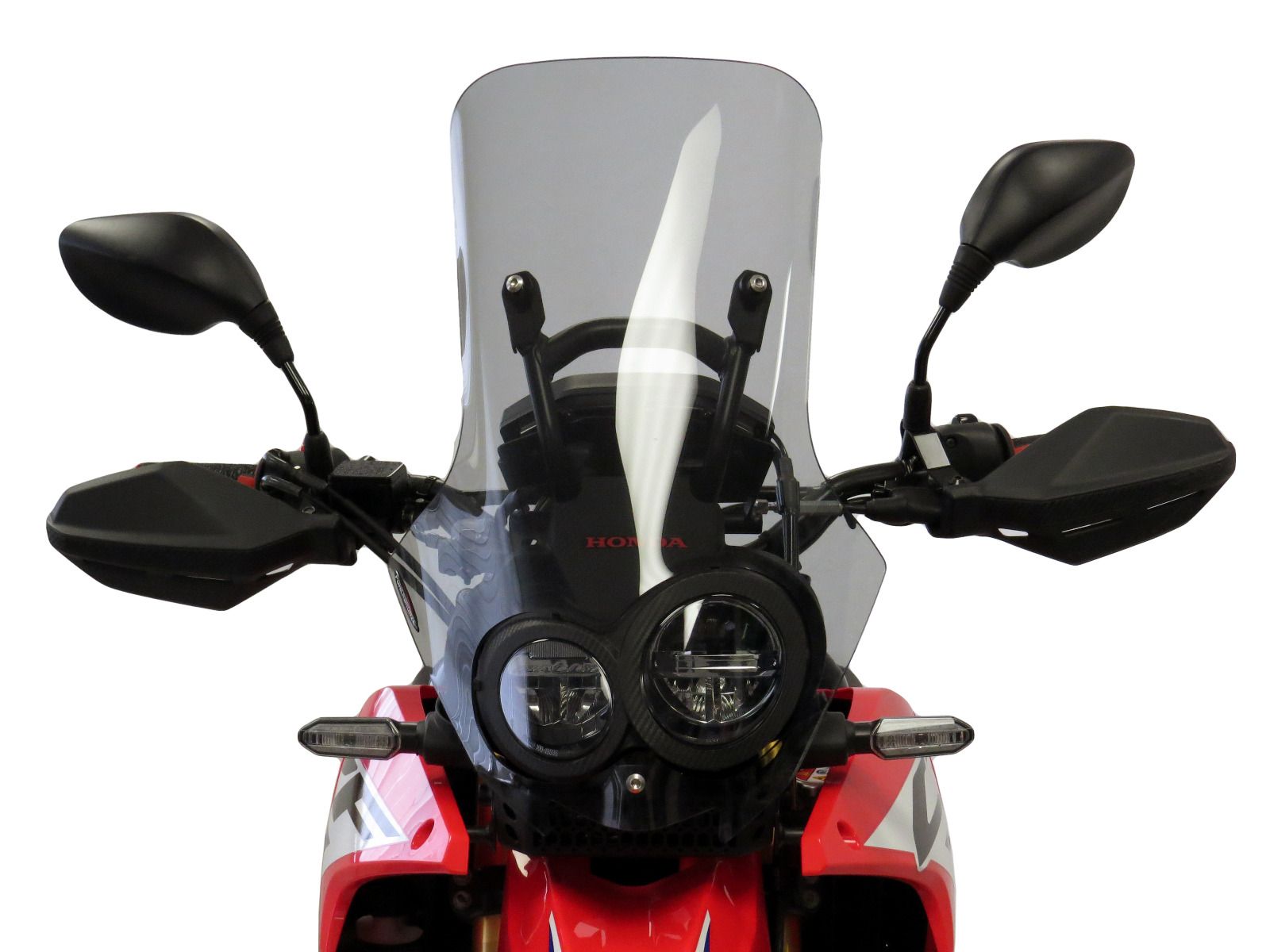 Fits Honda CRF300 Rally 21-2025 Dark Tint 560mm Flip/Tall SCREEN