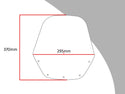 Kawasaki GPZ305  88-1996 Light Tint 370mm Flip/Tall SCREEN Powerbronze.