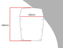 Kawasaki GPX600R   88-1996  Light Tint 460mm High Flip/Tall SCREEN Powerbronze.