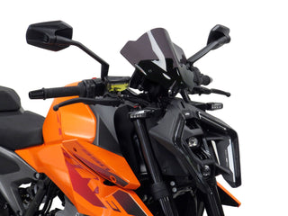 KTM 990 Duke   2024-2025  Dark Tint LIGHT SCREEN 230mm High by Powerbronze.RRP £110