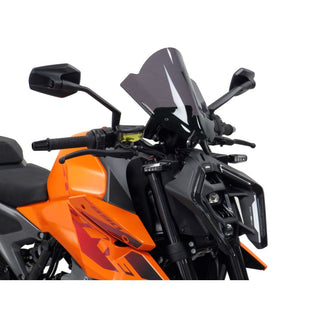 KTM 990 Duke   2024-2025  Dark Tint LIGHT SCREEN 320mm High by Powerbronze.RRP £110
