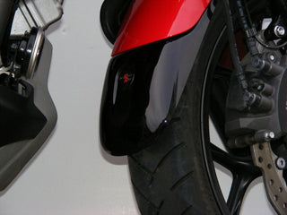 Fits Honda NC700 & NC750 S&X  Gloss Black Mudguard/Fender Extender by Powerbronze
