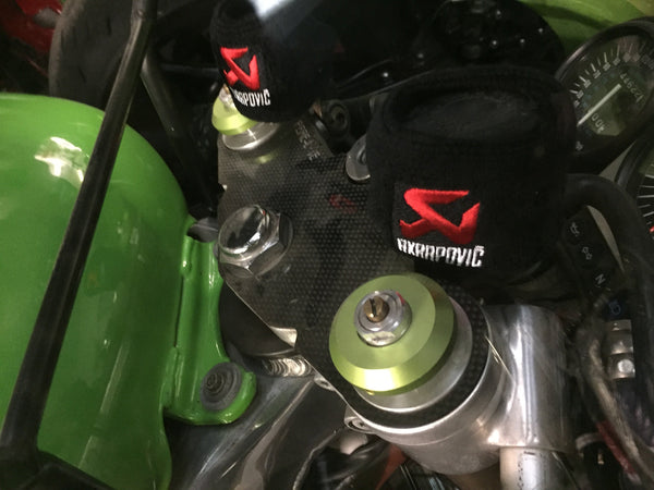 Akrapovic Motorbike Motorcycle Front Brake Master Cylinder Shroud Sock Cover MBB