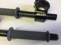 STP Tek2 Universal 50mm Clip-ons with Renthal Grips