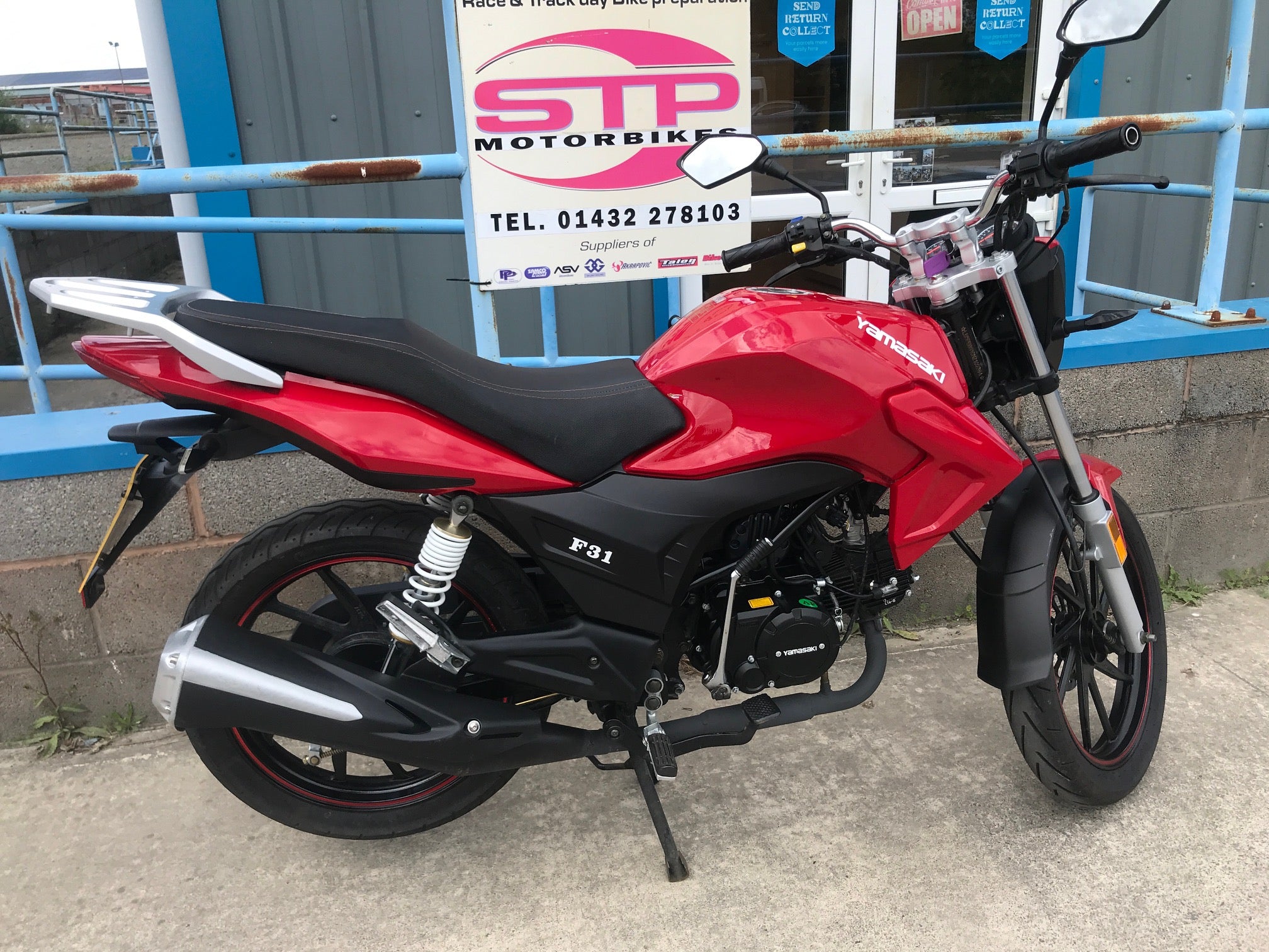 2022 Yamasaki F31 geared 50cc motorcycle SOLD | STP Racing Products