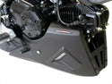 Fits Honda Grom MSX125 2015-2020  Belly Pan Matt Black & Silver Mesh Powerbronze.