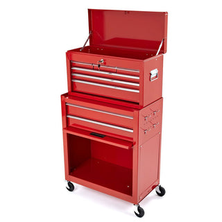 Bike It Rolling Tool Cabinet With Top Chest