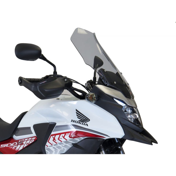 Fits Honda CB500X   16-2023 Dark Tint  500mm Flip/Tall SCREEN Powerbronze.