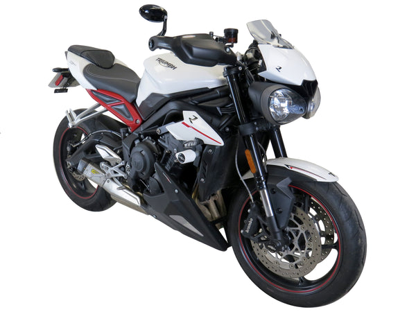 Triumph Speed Triple 1050 R 16-18  Dark Tint LIGHT SCREEN (130mm) Powerbronze.RRP ÂŁ110
