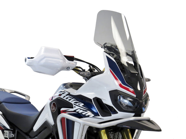 Fits Honda CRF1000L Africa Twin   16-2019 Dark Tint  530mm Flip/Tall SCREEN Powerbronze.