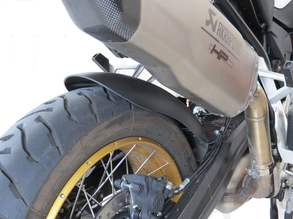 BMW F750GS & F850GS 18-2023 Matt Black Rear Hugger by Powerbronze RRP £139