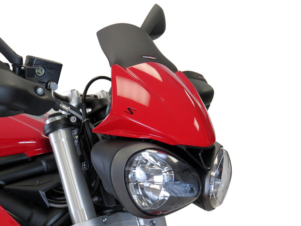 Triumph Street Triple S 17-19  Dark Tint LIGHT SCREEN (110mm) Powerbronze.RRP ÂŁ110