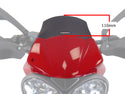 Triumph Street Triple S 17-19  Dark Tint LIGHT SCREEN (110mm) Powerbronze.RRP ÂŁ110