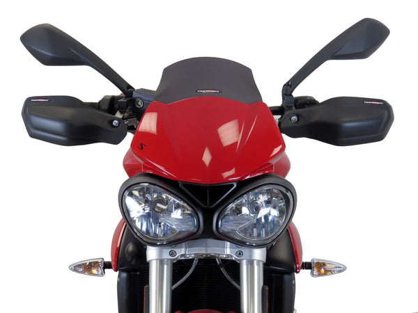 Triumph Street Triple S 17-19  Dark Tint LIGHT SCREEN (110mm) Powerbronze.RRP ÂŁ110