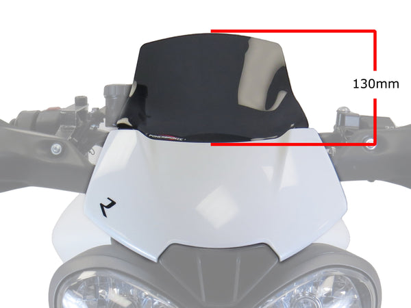 Triumph Speed Triple 1050 R 16-18  Dark Tint LIGHT SCREEN (130mm) Powerbronze.RRP ÂŁ110