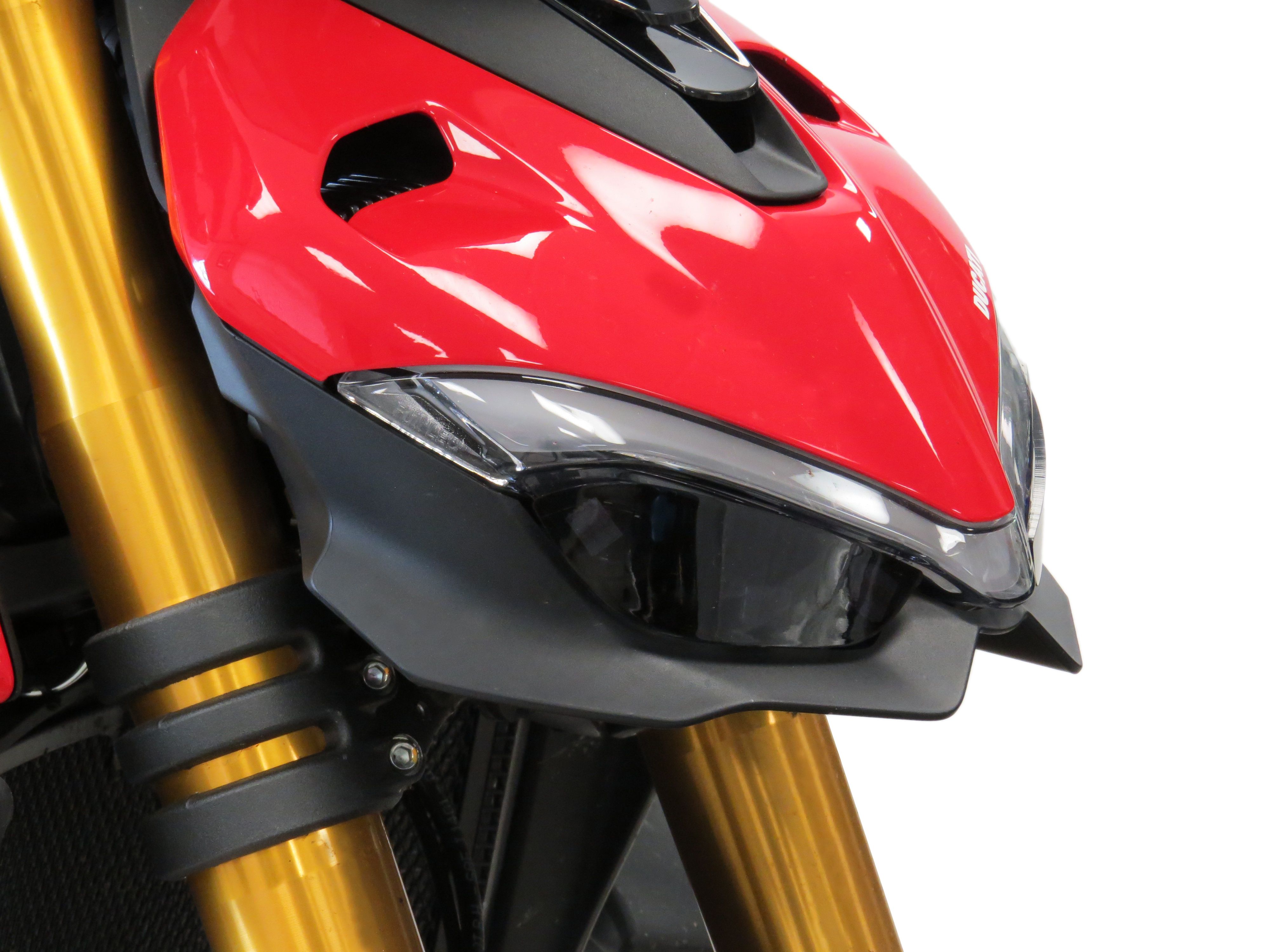Ducati Streetfighter V4 V4S 20 23 Dark GREEN Headlight Protectors by STP Racing Products