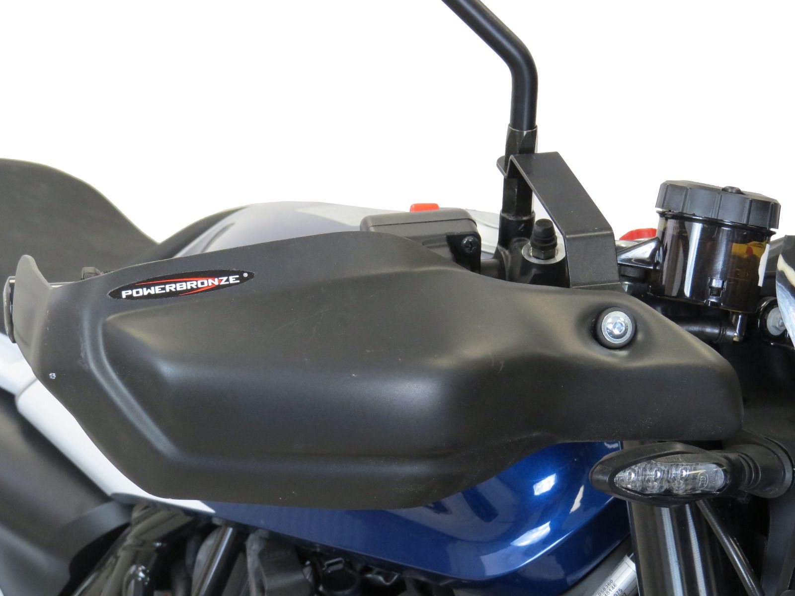 thumbnail image 2 of Powerbronze Matt Black Handguards / Wind Deflectors For Triumph Rocket 3R (2020-2024) 2 of 6