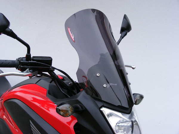 Fits Honda NC700X  12-2014 Light Tint 450mm Flip/Tall SCREEN Powerbronze.