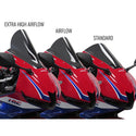 Fits Honda CBR600RR 2024 > Airflow Light Tint DOUBLE BUBBLE SCREEN by Powerbronze