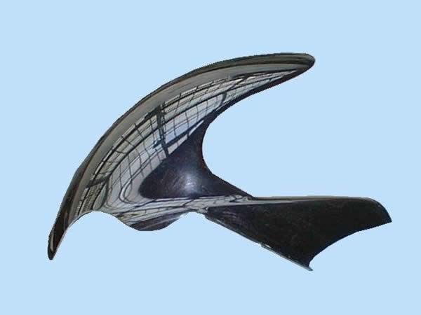 Suzuki  GSX-R 750 1996-1999 Gloss Black Hugger by Pyramid Plastics