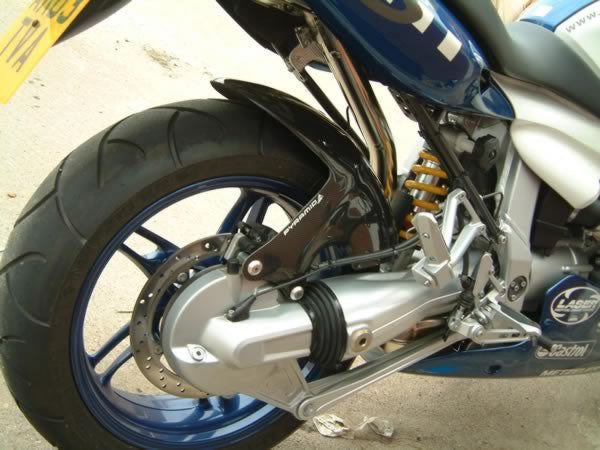 BMW R1100 S & BMW R1100 SS 1999-2005  Gloss Black Hugger by Pyramid Plastics