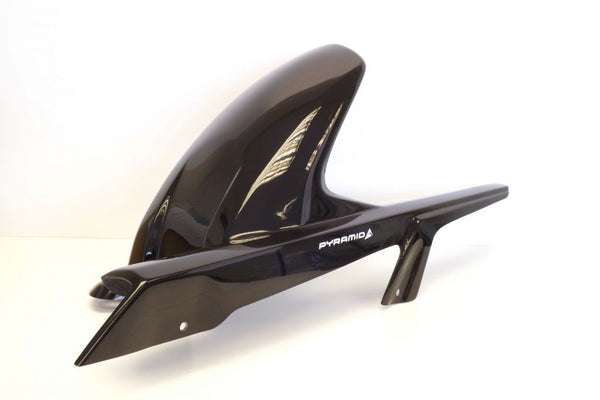 KTM Duke 125/200/390 2012 > Gloss Black Hugger  by Pyramid Plastics