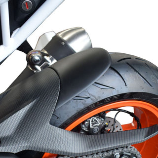 KTM Duke 125/200/390  2012 >2016  ABS Hugger Fender Extension .