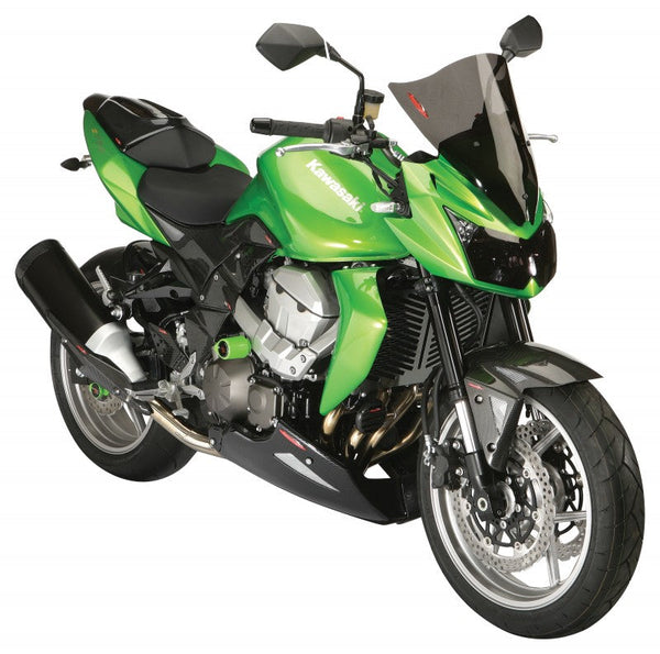 Kawasaki Z750 2007-2011 Carbon Look & Silver Mesh Rear Hugger  by Powerbronze