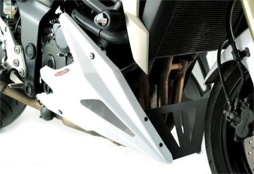 Suzuki GSX-S750 15-2016 Belly Pan Gloss White & Silver Mesh by Powerbronze