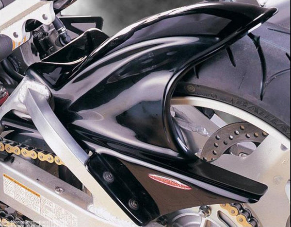 Suzuki GSX1300R Hayabusa 99-2007 Gloss Black Rear Hugger Powerbronze RRP £139