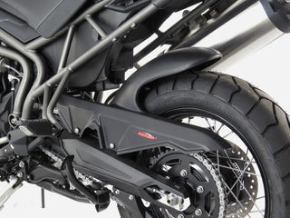 Triumph Tiger 800 & XC 11-2014 Carbon Look Rear Hugger by Powerbronze