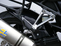 Fits Honda CBR500R   2013-2018 Carbon Look & Silver  Rear Hugger by Powerbronze