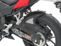 Fits Honda CBR500R   2013-2018 Carbon Look & Silver  Rear Hugger by Powerbronze
