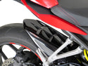 Fits Honda CB650R  19-2025 Matt Black & Silver Rear Hugger by Powerbronze