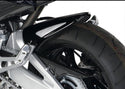 Suzuki GSR600  2006-2011 Rear Hugger by Powerbronze Matt Black & Silver Mesh.