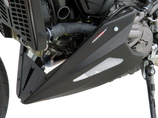 Ducati Monster 950 Plus 2021-2024 Belly Pan Matt Black with Silver Mesh Powerbronze.RRP ÂŁ160