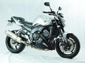 Yamaha FZ-1N & FZ-1 Fazer 06-2015  Belly Pan Gloss Black with Silver Mesh by Powerbronze