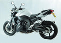 Yamaha FZ-1N & FZ-1 Fazer 06-2015  Belly Pan Gloss Black with Silver Mesh by Powerbronze