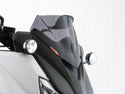 Yamaha X-MAX 125  13-2016  Airflow Dark Tint DOUBLE BUBBLE SCREEN by Powerbronze.