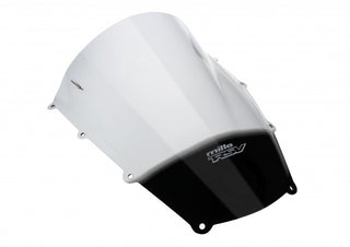 Aprilia RSV Mille 01-03 Airflow Clear DOUBLE BUBBLE SCREEN WITH LOGO Powerbronze