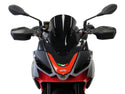 Aprilia Tuono V4 21-2023  Airflow Dark Tint DOUBLE BUBBLE SCREEN Powerbronze