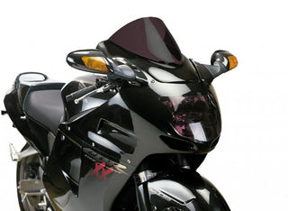 Fits Honda CBR1100XX Blackbird Airflow Light Tint DOUBLE BUBBLE SCREEN by Powerbronze